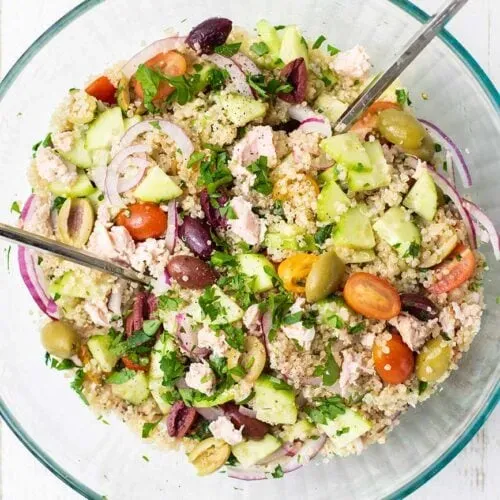 Why Mediterranean Tuna Quinoa Salad Works So Well