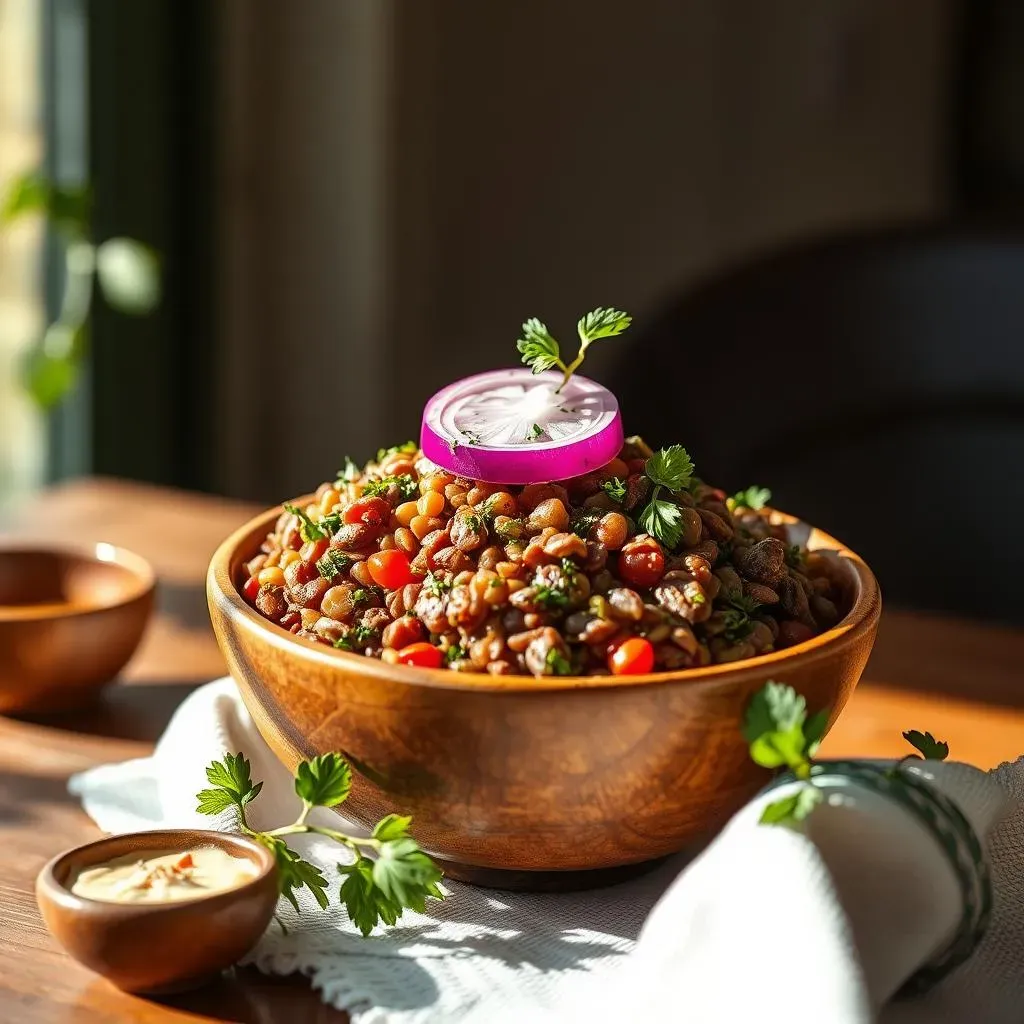 Why Red Onion is the Star of this Mediterranean Lentil Salad