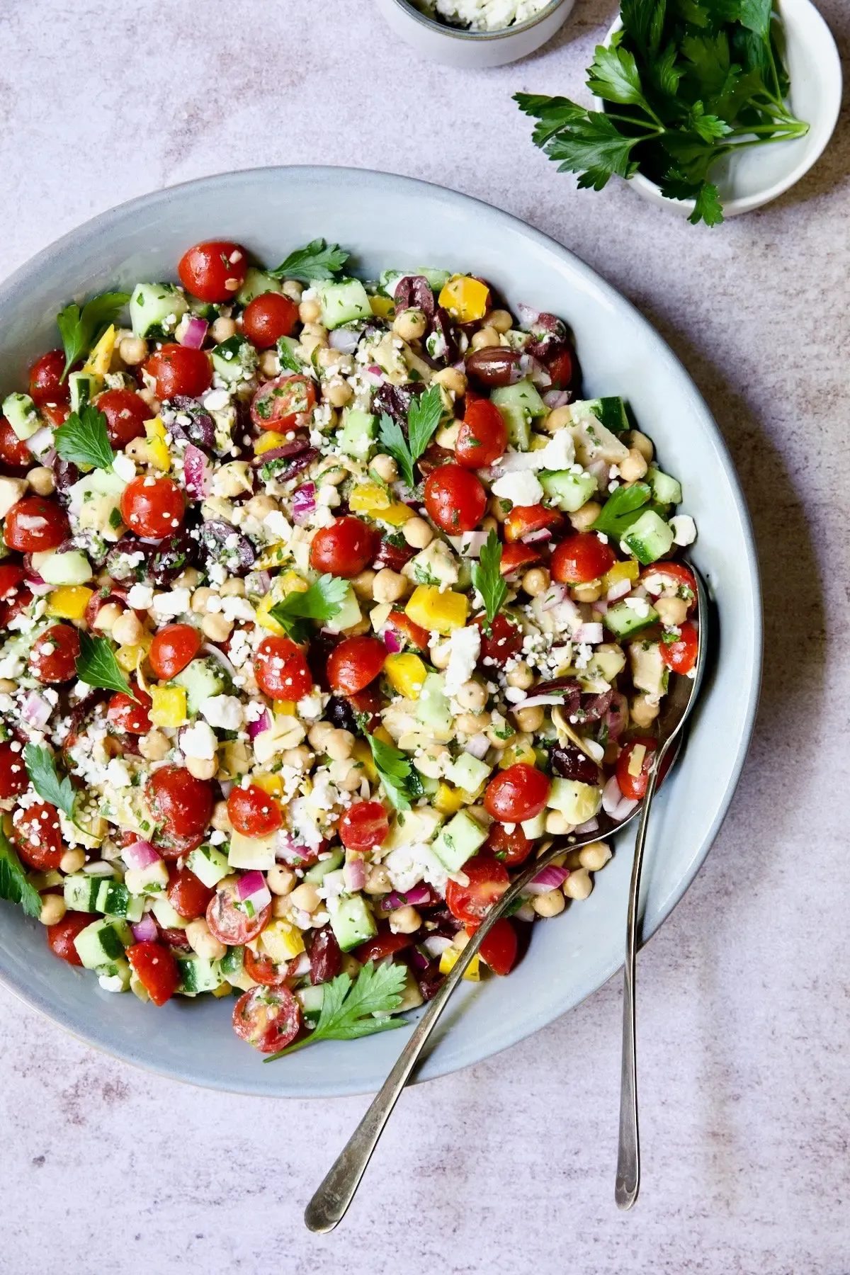 Why the Chopped Mediterranean Chickpea Salad Should Be Your Next Meal