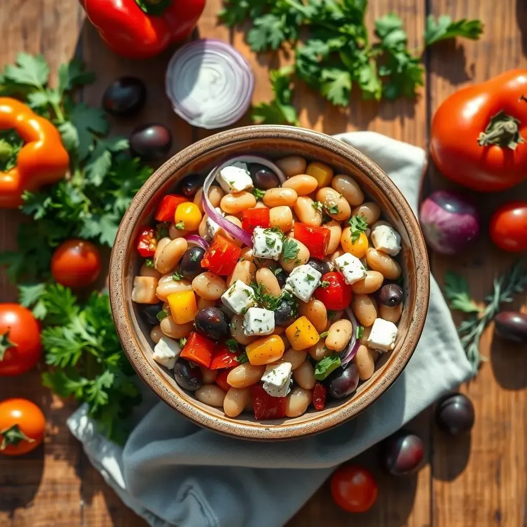 Why This Easy Mediterranean Bean Salad Recipe Rocks