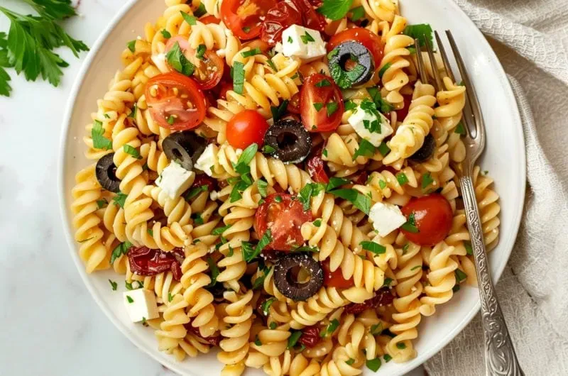 Why This Greek Pasta Salad Recipe Is a Keeper (and How to Make It Yours)
