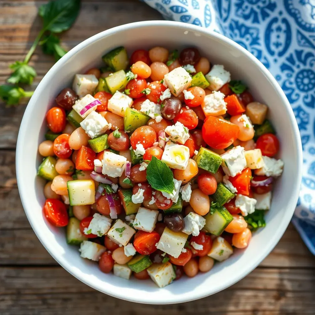 Why This Mediterranean Bean Salad Recipe Rocks