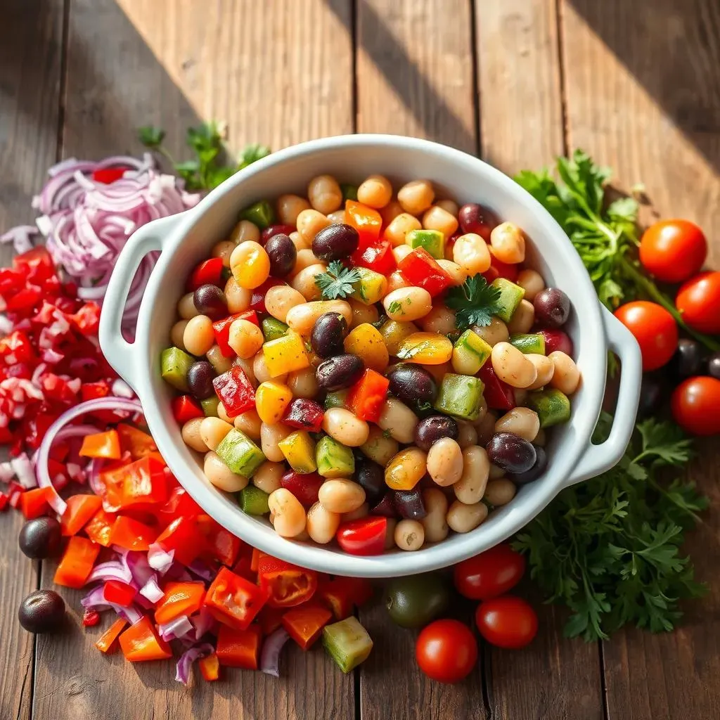 Why This Mediterranean Bean Salad Recipe Rocks