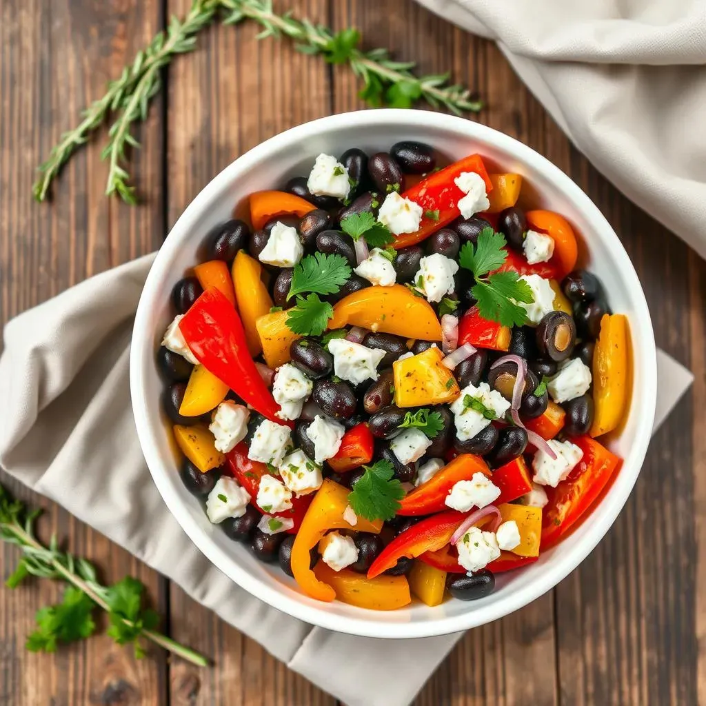 Why This Mediterranean Black Bean Salad Recipe Rocks
