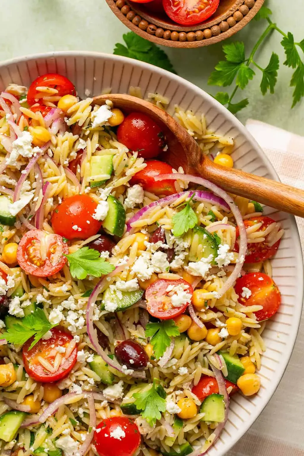 Why This Mediterranean Chickpea and Orzo Salad is a Winner