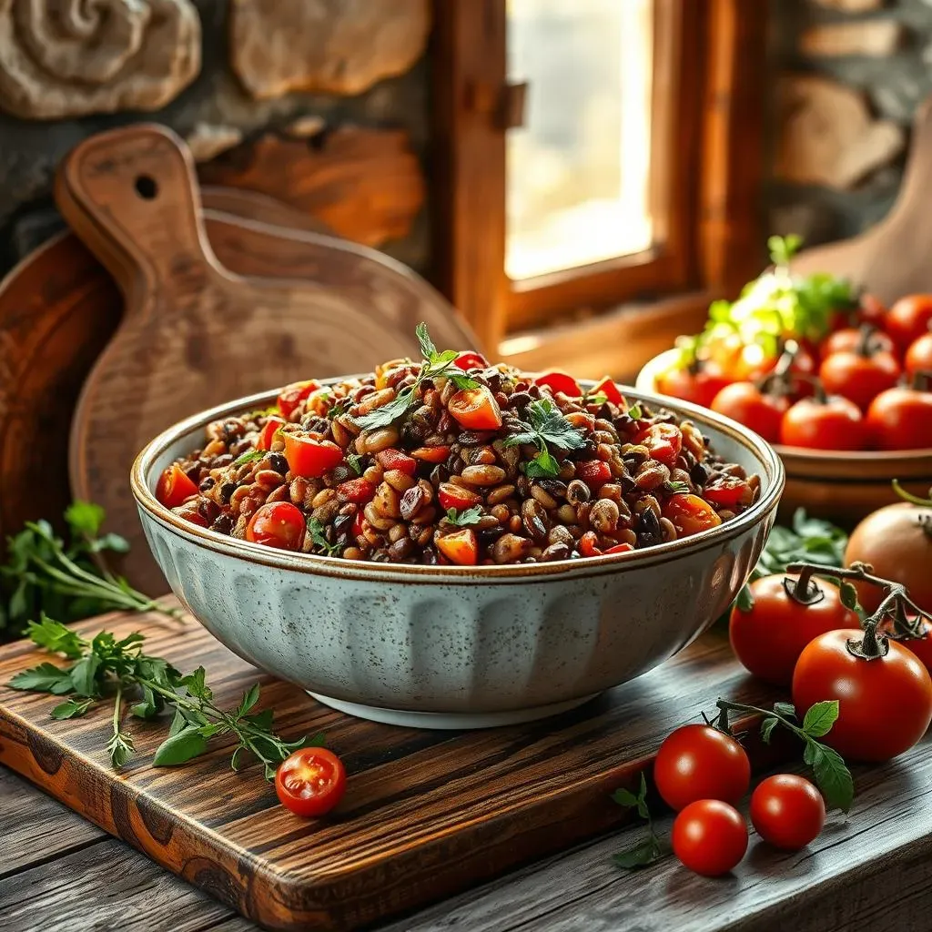 Why This Mediterranean Lentil Salad with Tomatoes Rocks