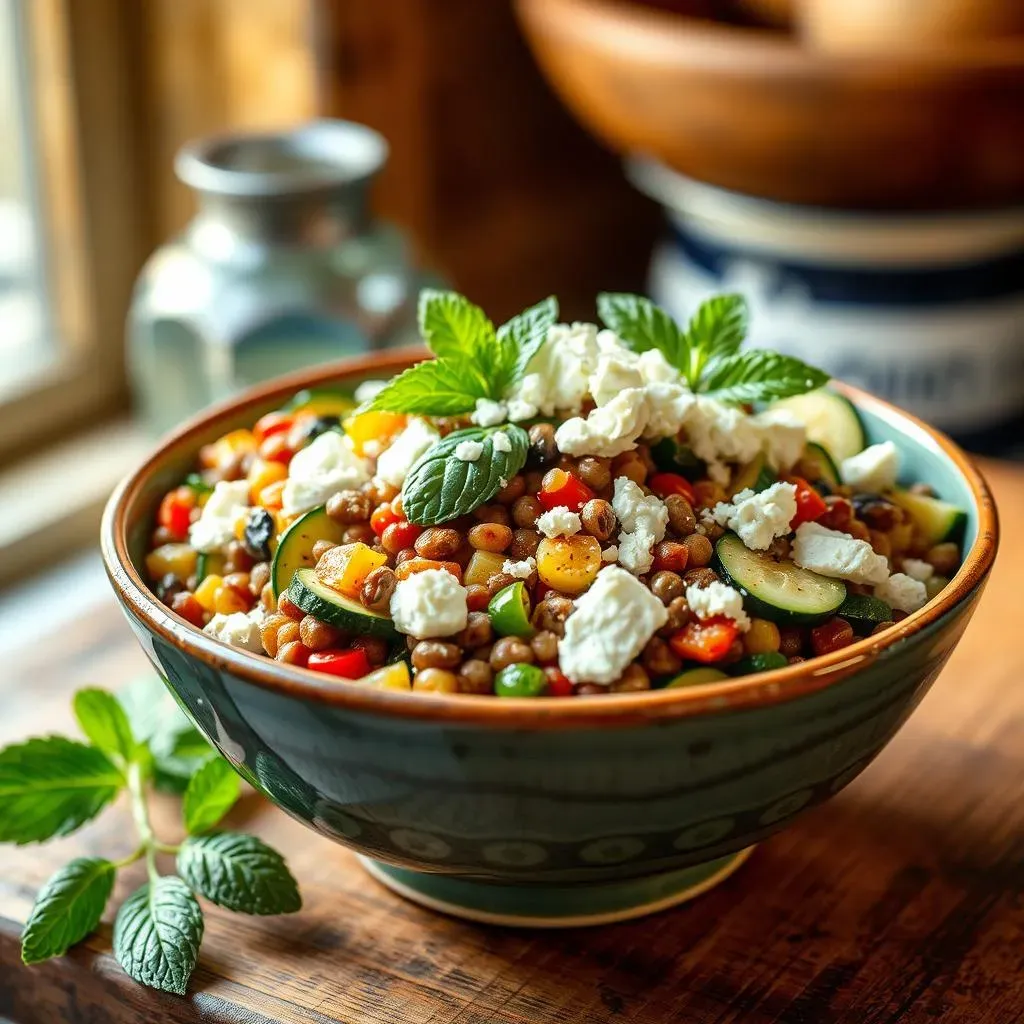 Why This Mediterranean Lentil Salad with Zucchini is a Winner