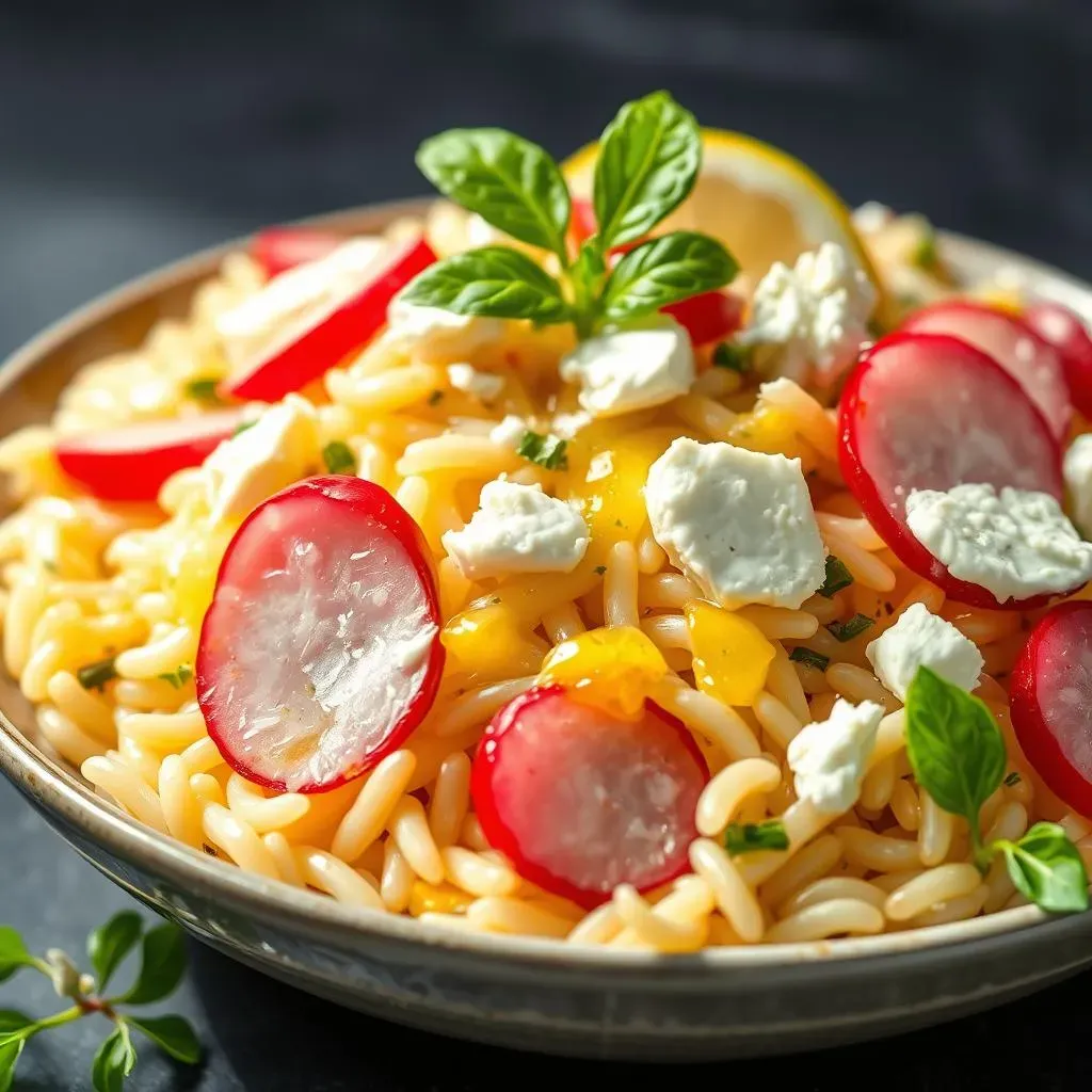 Why This Mediterranean Orzo Salad with Radishes Rocks