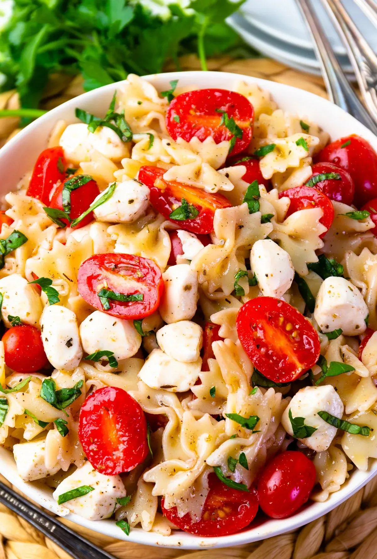 Why This Mediterranean Pasta Salad with Mozzarella is Your New GoTo