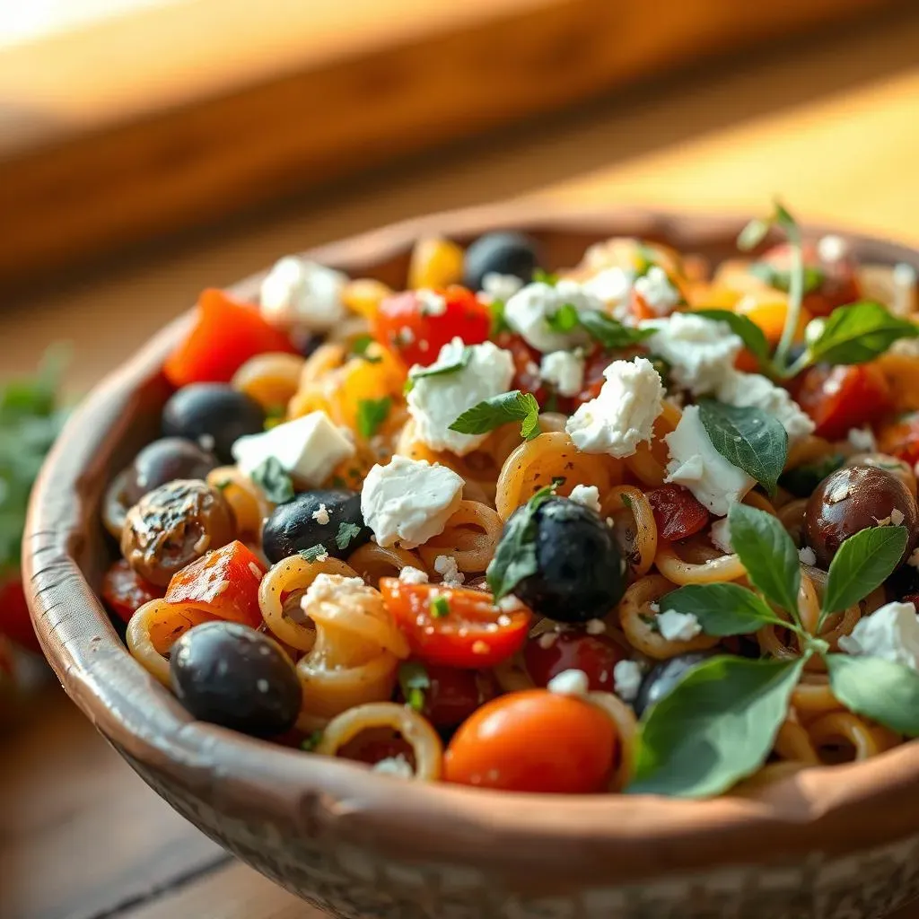 Why This Mediterranean Pasta Salad with Roasted Vegetables is a MustTry