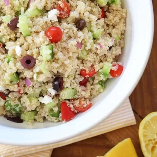Why This Mediterranean Quinoa Salad is a Skinnytaste MustMake