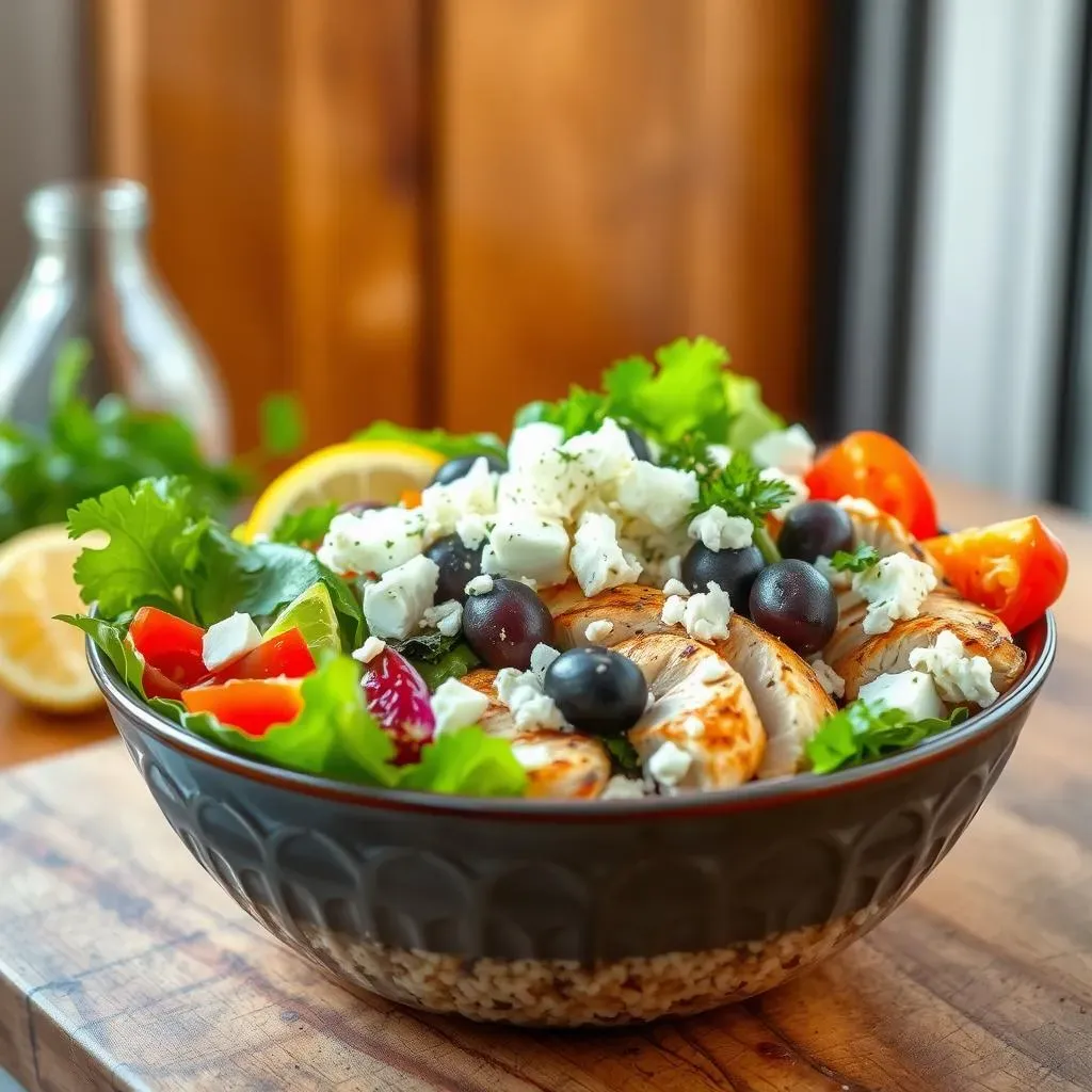 Why You'll Love This Greek Chicken Salad Bowl