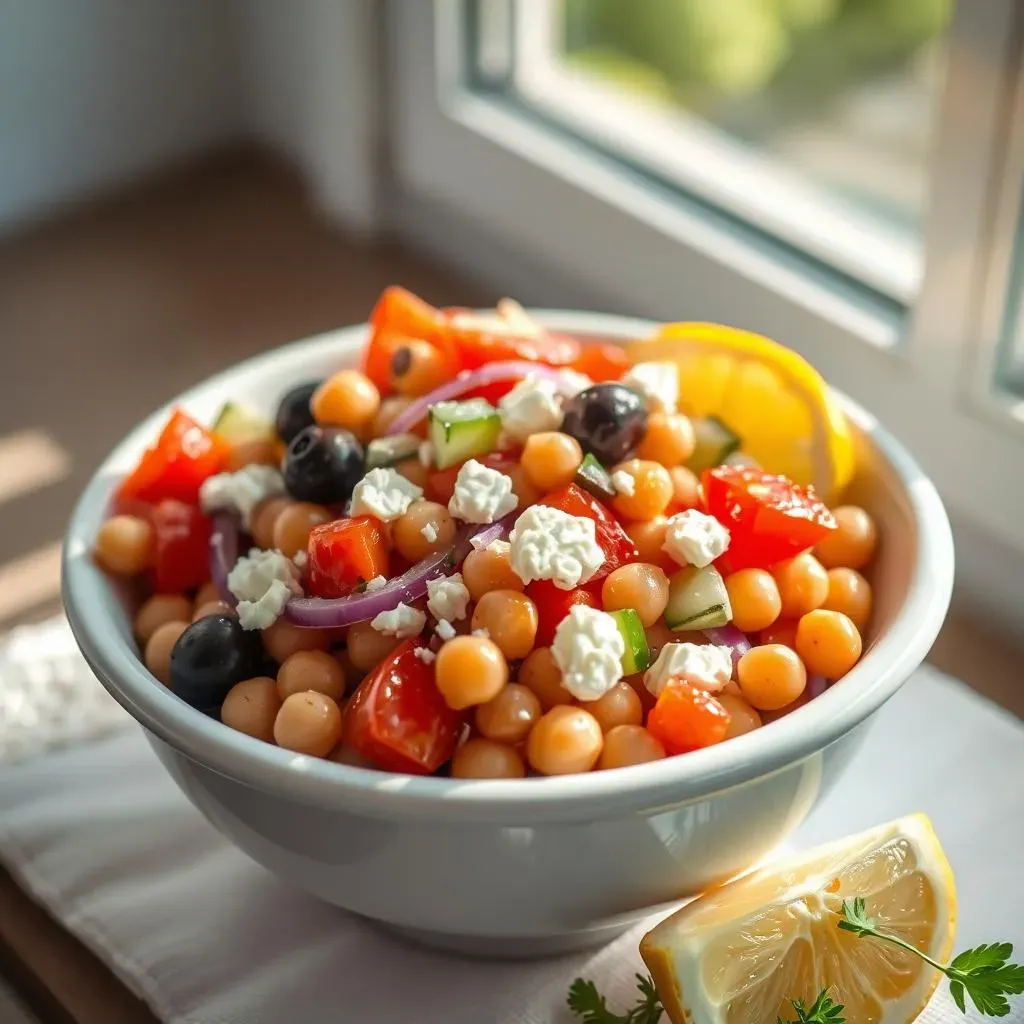 Why You'll Love This Mediterranean Garbanzo Bean Salad Recipe