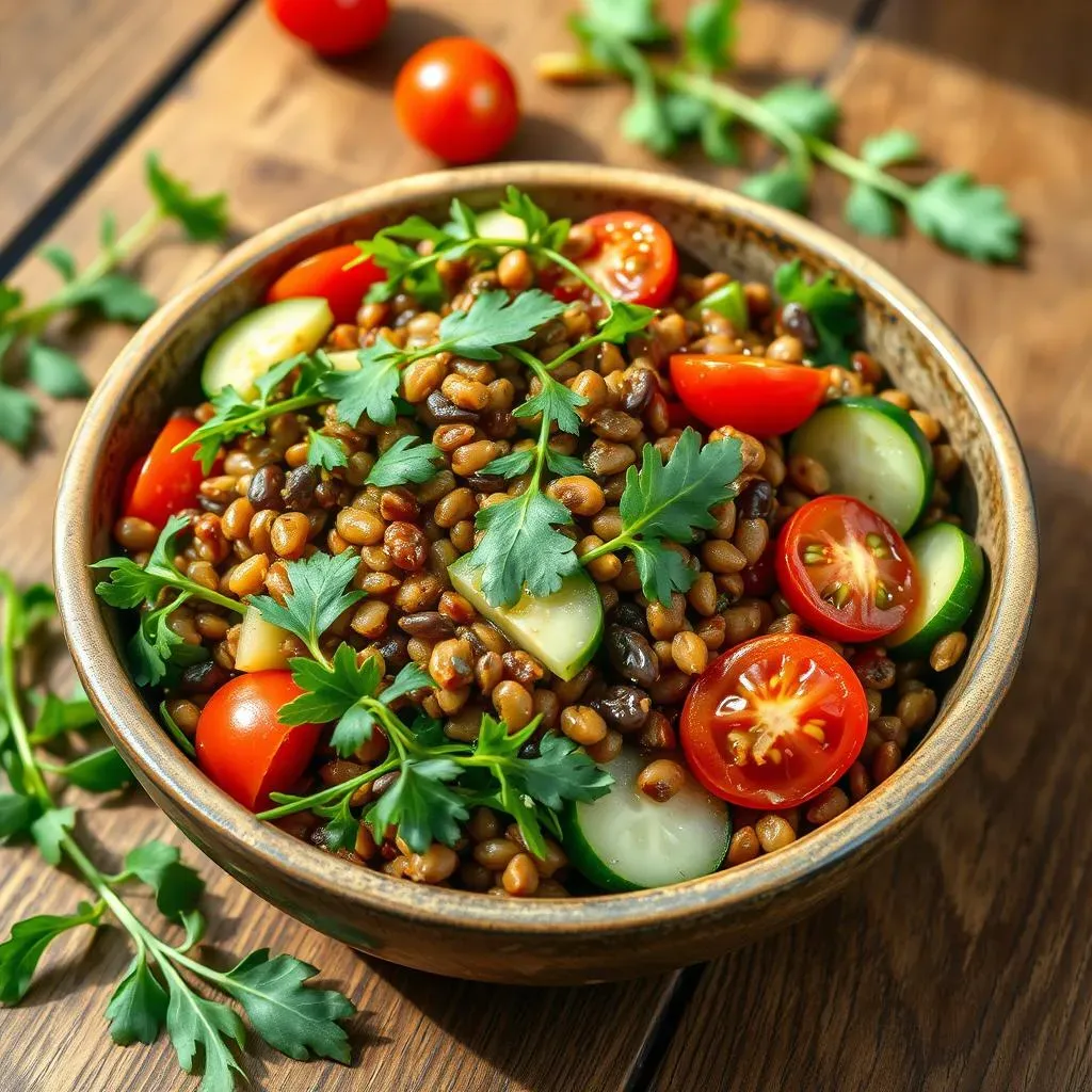 Why You'll Love This Mediterranean Lentil Salad with Arugula