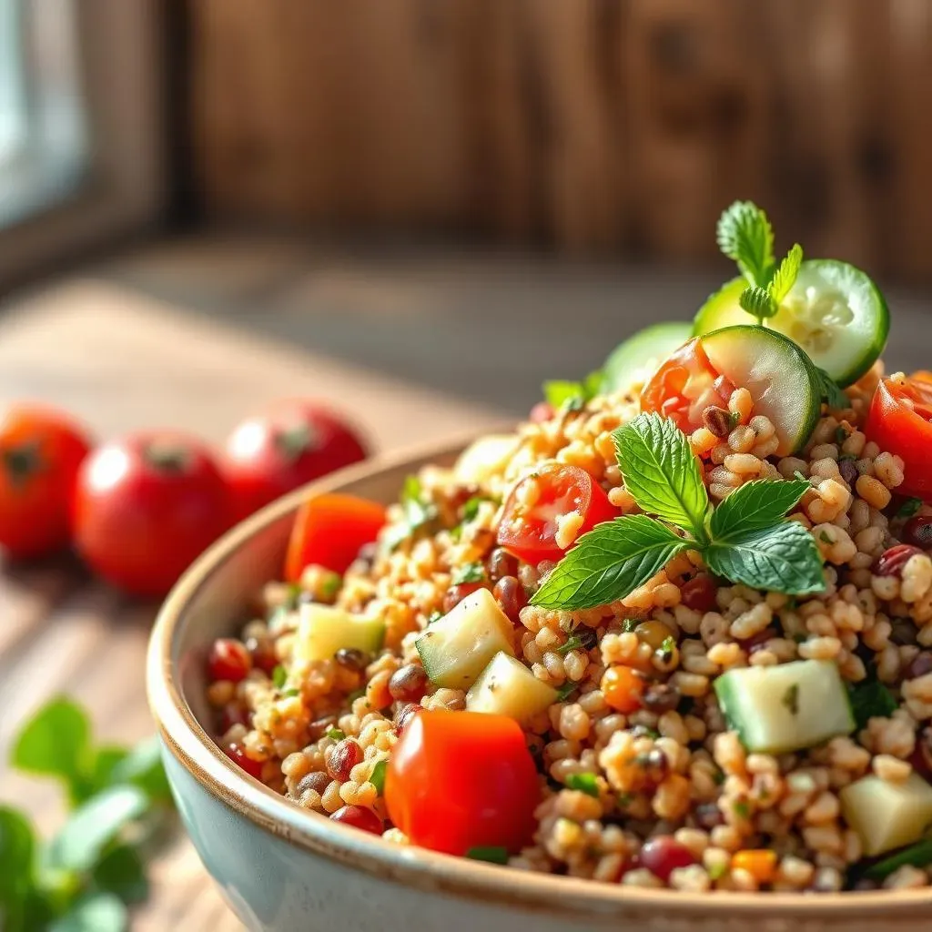 Why You'll Love This Mediterranean Lentil Salad with Quinoa